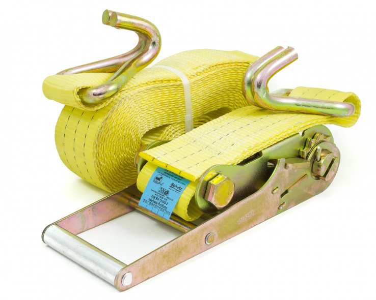 Стяжной ремень STZ 10000-10R, Стяжные ремни Schutz 10, ремень для прицепа Krona, купить стяжной грузовой ремень, Schutz 10 метров, купить стяжные грузовые ремни Schutz cargo control, Средства для крепления и транспортировки груза, Нагрузка 5 - 10 тонн